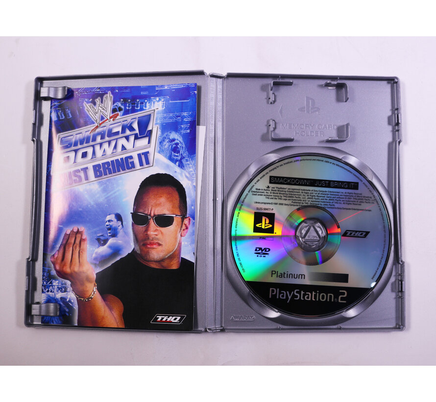 Playstation 2 - WWF SmackDown! Just Bring It [Platinum]