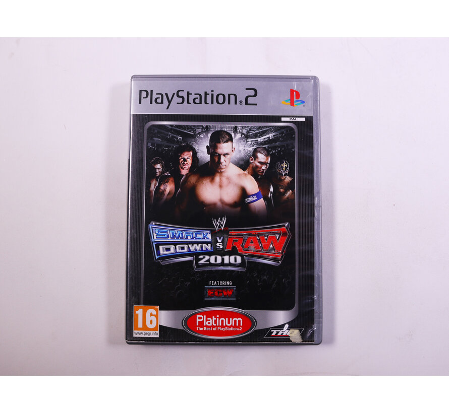 PlayStation 2 - WWE SmackDown vs. Raw 2010  [Platinum]