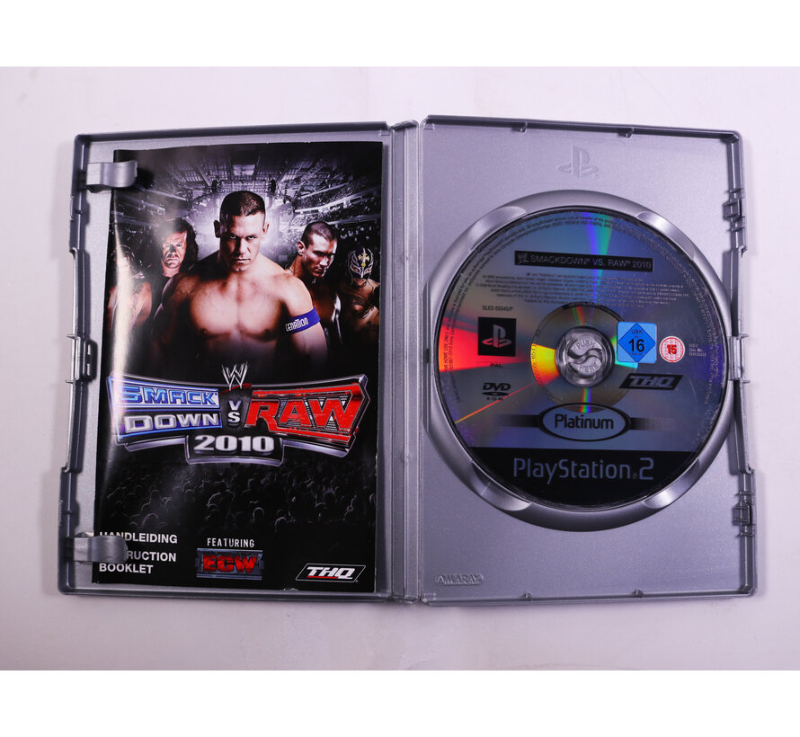 PlayStation 2 - WWE SmackDown vs. Raw 2010  [Platinum]