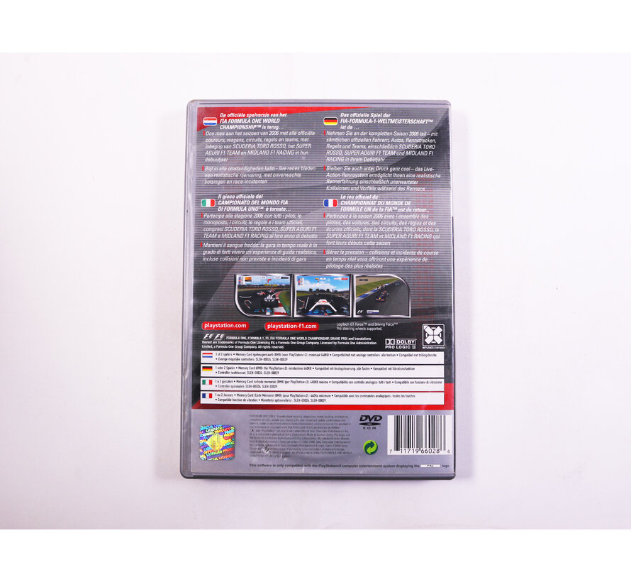 PlayStation 2 - F1 06 [Platinum]