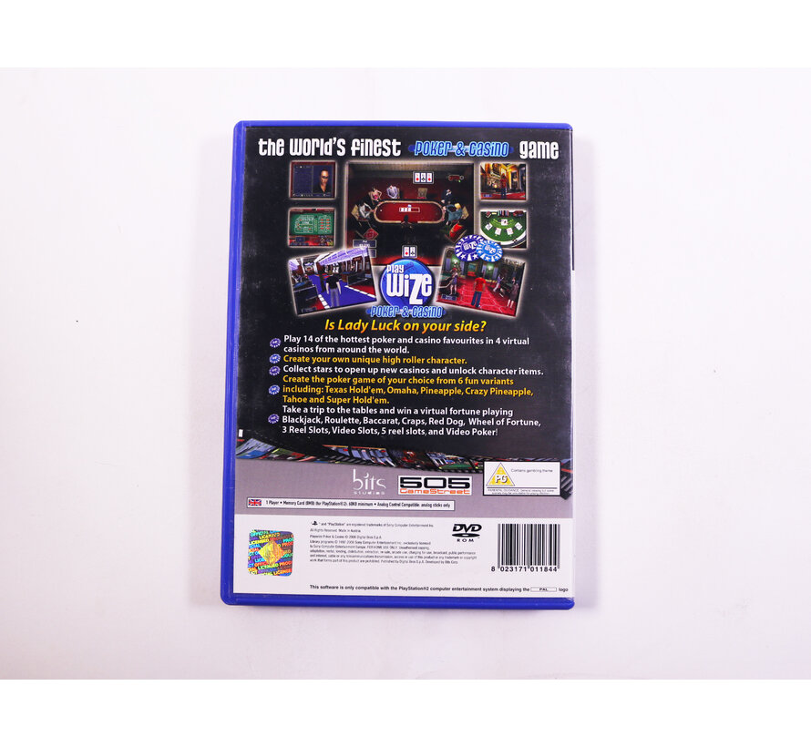 PlayStation 2 - Play Wize Poker & Casino