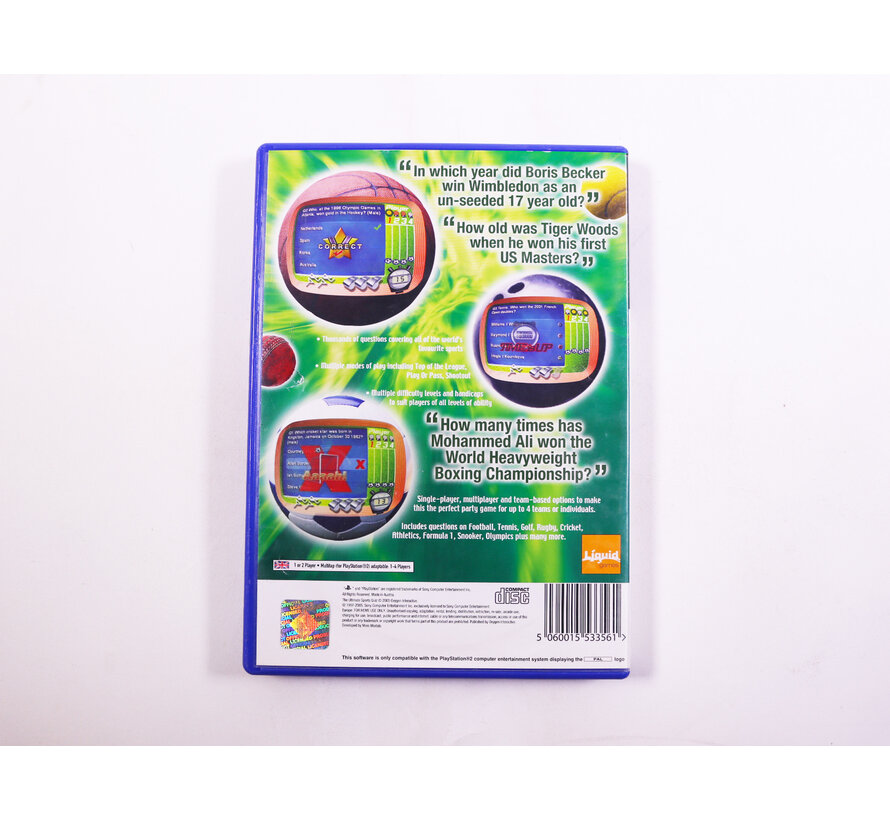 PlayStation 2 - The Ultimate Sports Quiz