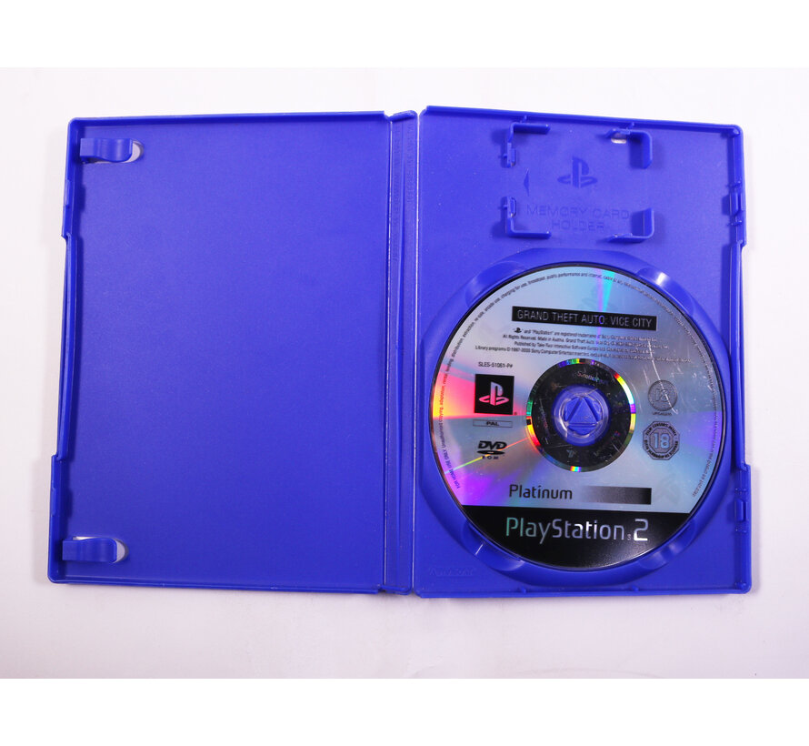 PlayStation 2 - Grand Theft Auto: Vice City  [Platinum]  [No Manual]