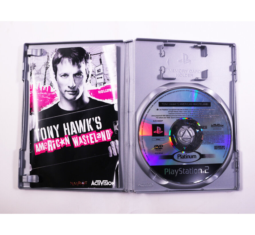 PlayStation 2 - Tony Hawk's American Wasteland  [Platinum]