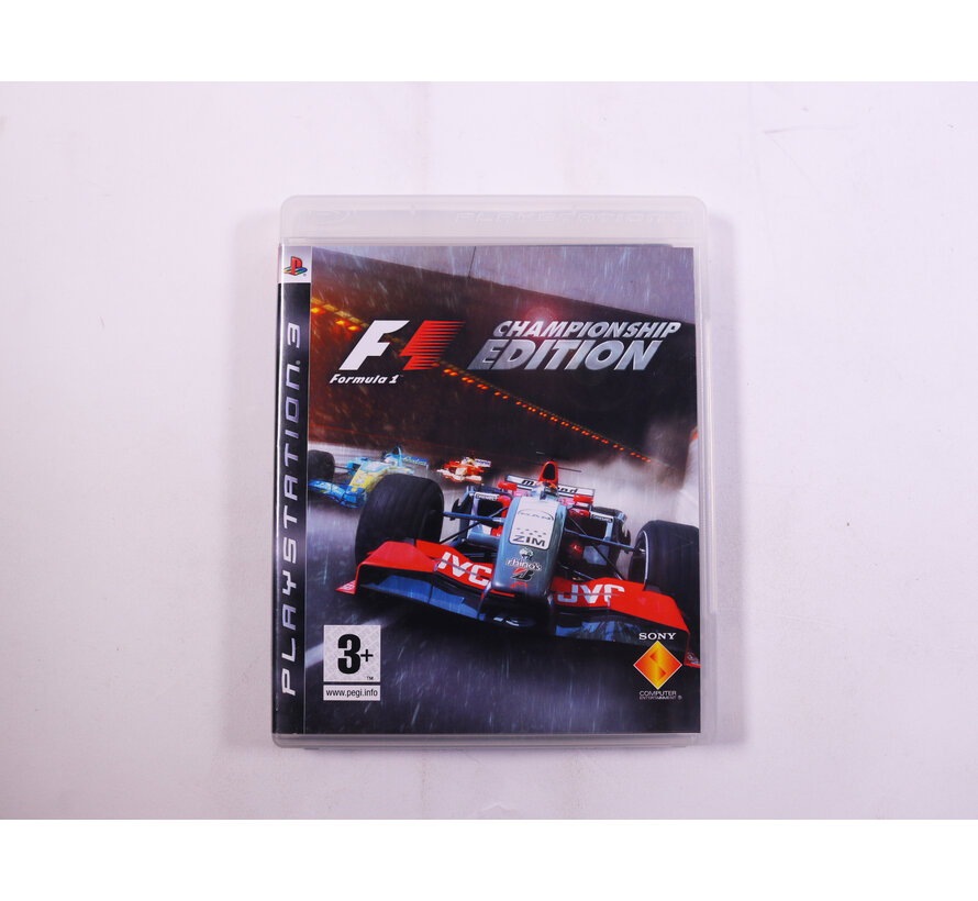 PlayStation 3 - Formula One Championship Edition