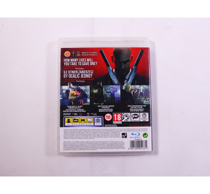 PlayStation 3 - Hitman: Absolution [No Manual]
