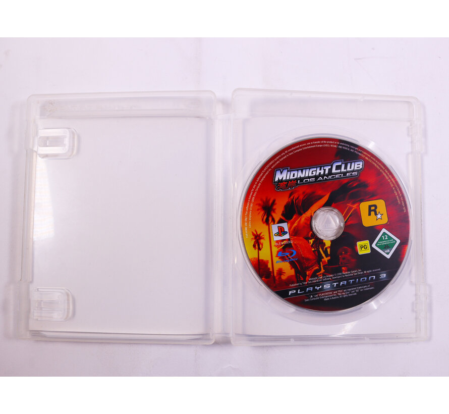 PlayStation 3 - Midnight Club: Los Angeles [No Manual]