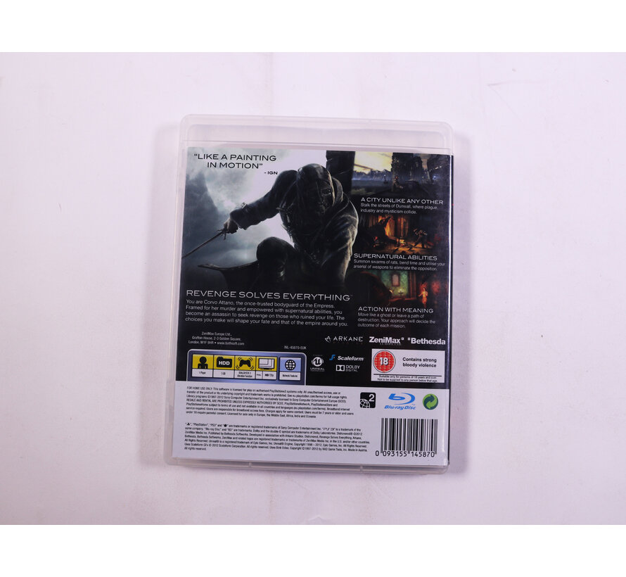 PlayStation 3 - Dishonored
