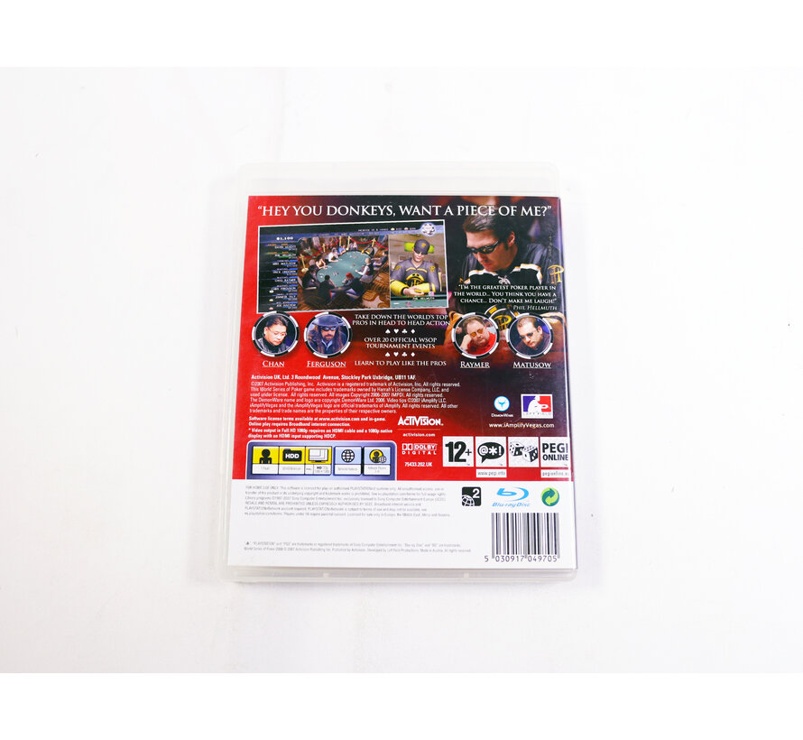 PlayStation 3 - World Series of Poker 2008