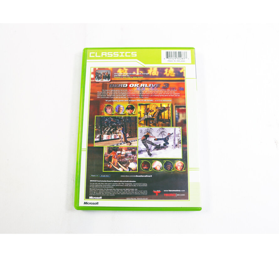 Xbox Classic - Dead or Alive 3 [Classics]