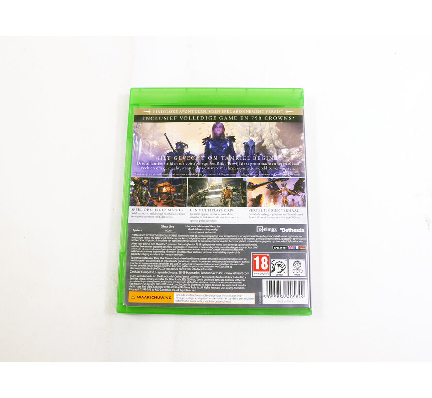 The Elder Scrolls online: Tamriel Unlimited [Crown Edition] [Gebruikt]