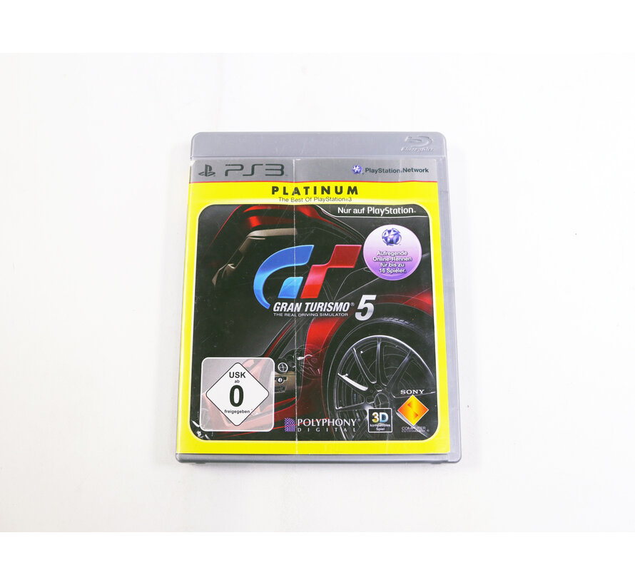 PlayStation 3 - Gran Turismo 5 [Platinum] [No Manual]