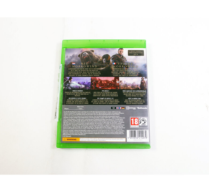 Xbox one - The Elder Scrolls online: Morrowind [Gebruikt]