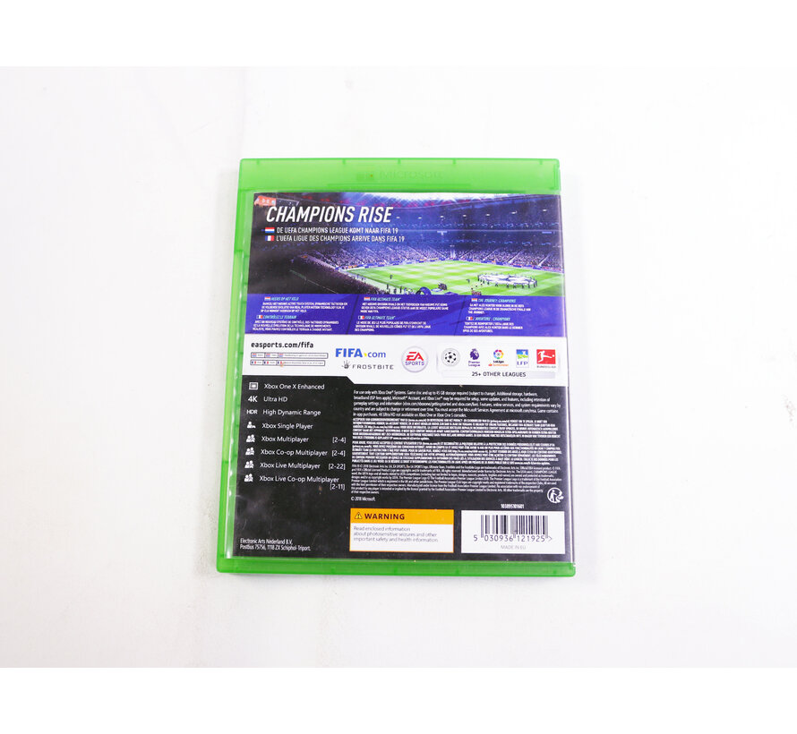 Xbox one - Fifa 19 [Gebruikt]