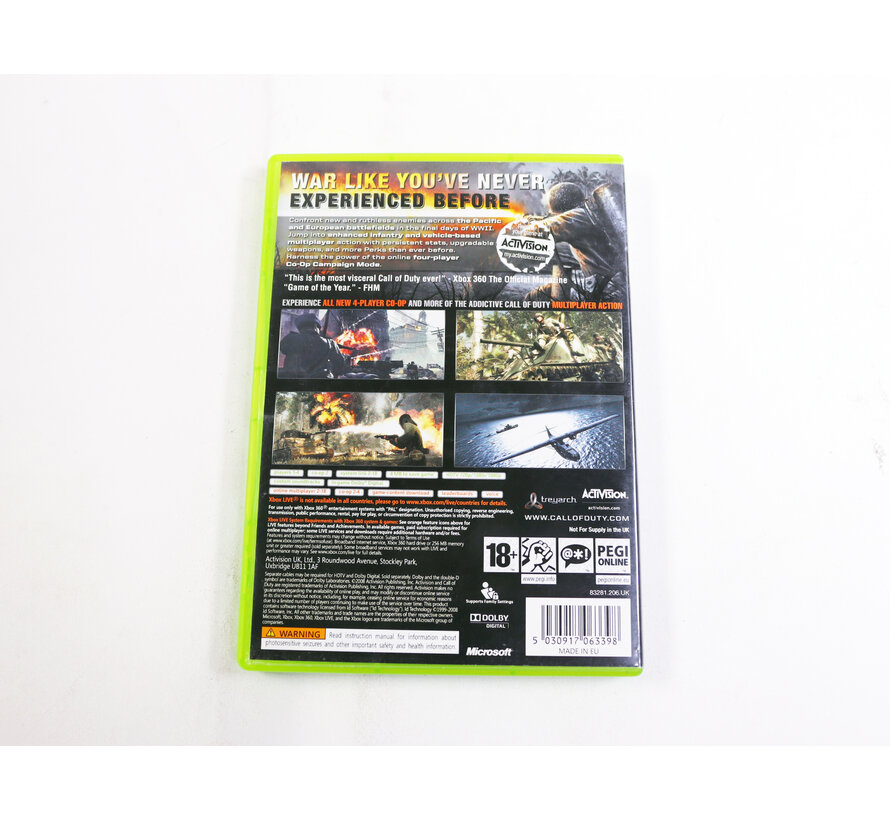 Xbox 360 - Call of Duty: World at War