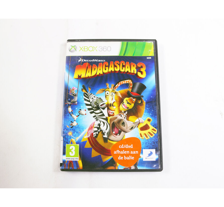 Xbox 360 - Madagascar 3 [No Manual]