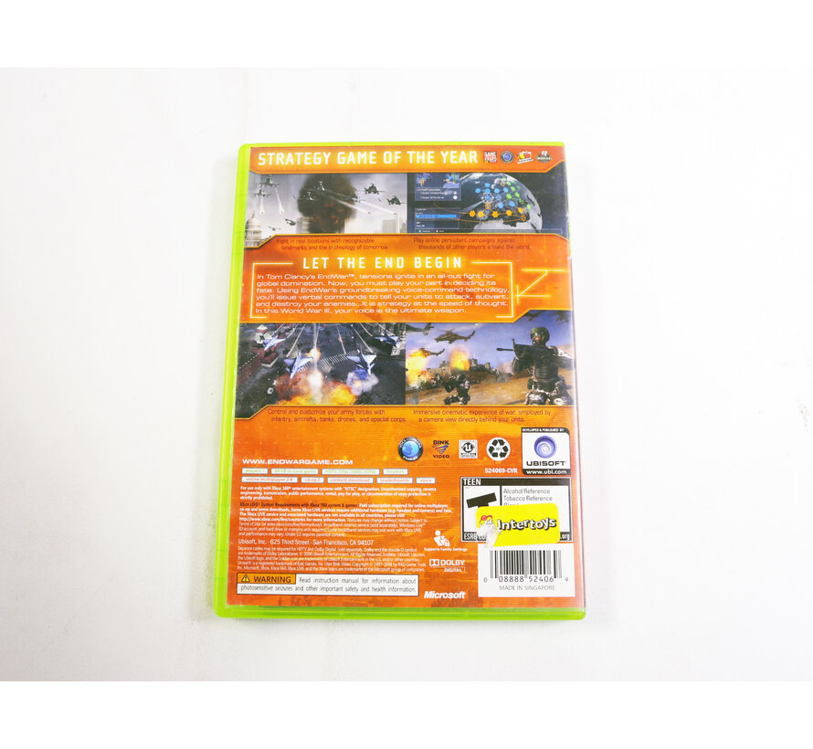 Xbox 360 - Tom Clancy's EndWar #2