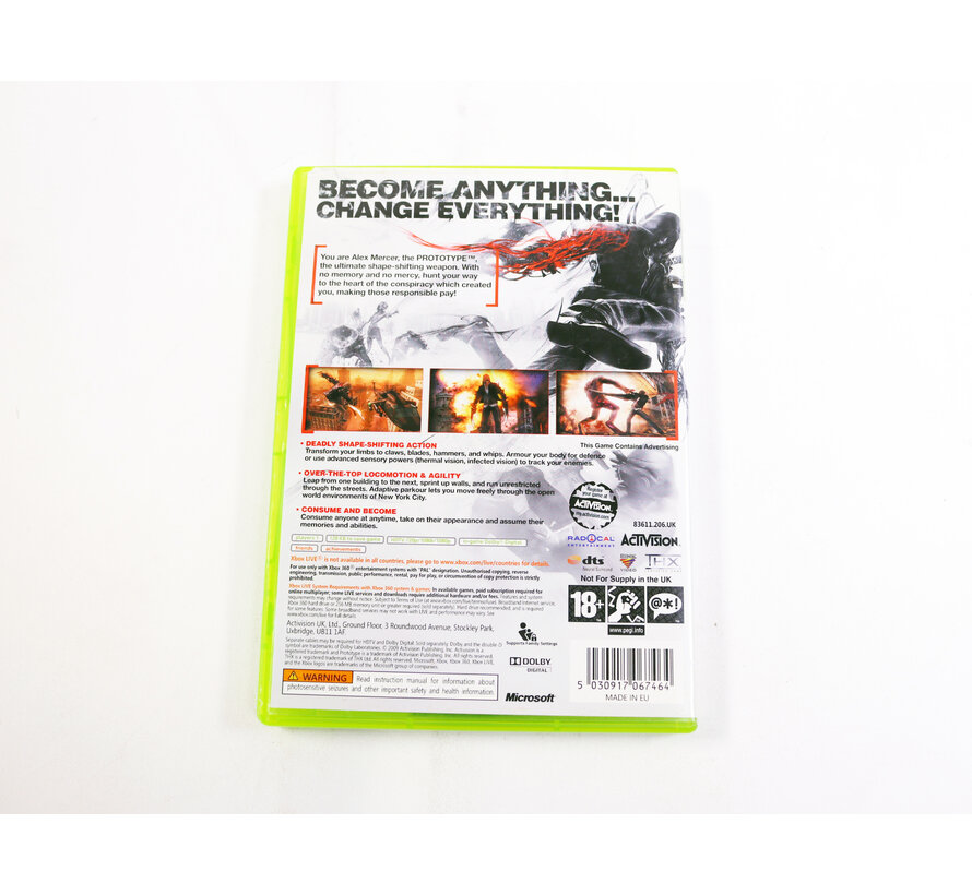 Xbox 360 - Prototype