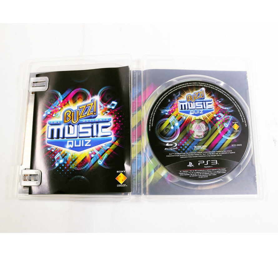 PlayStation 3 - Buzz: The Ultimate Music Quiz