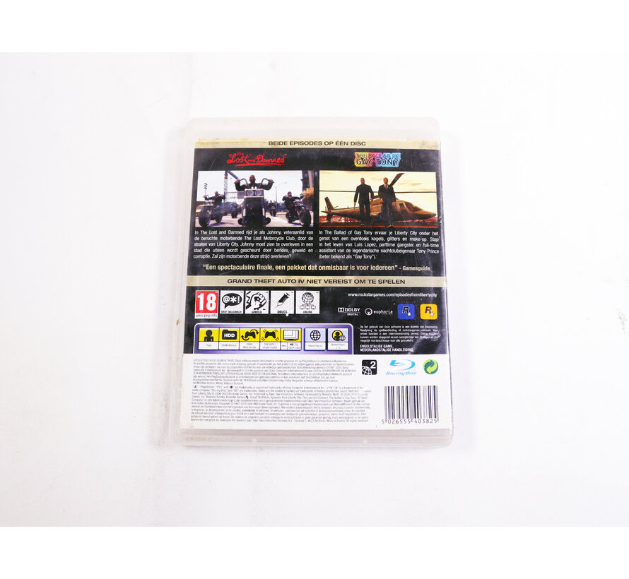 PlayStation 3 - Grand Theft Auto: Episodes from Liberty City [No Manual]