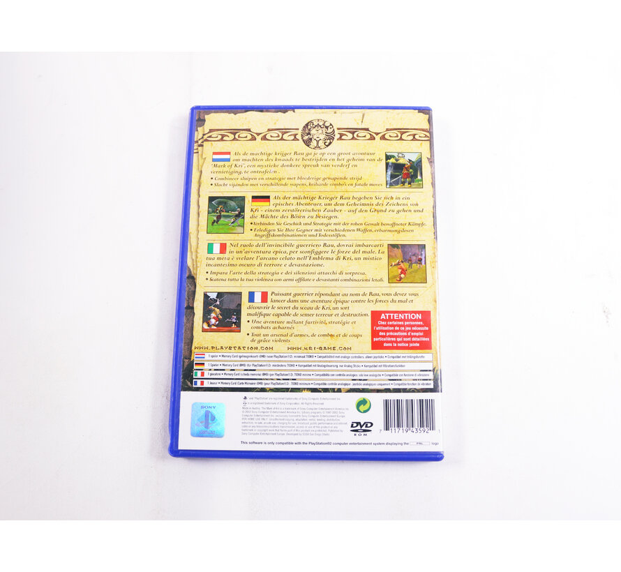 PlayStation 2 - The Mark of Kri