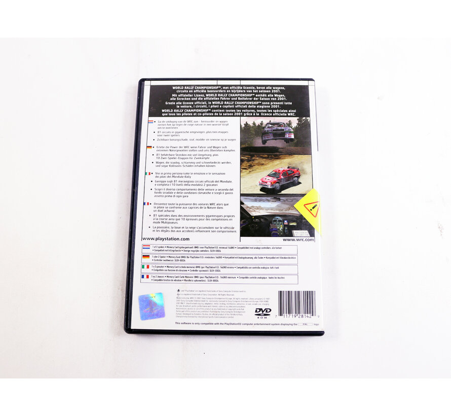 PlayStation 2 - World Rally Championship [Promotion] #1