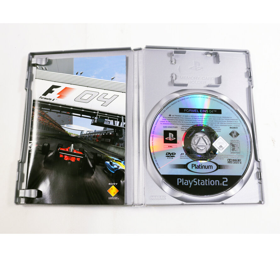 PlayStation 2 - F1 04  [Platinum]