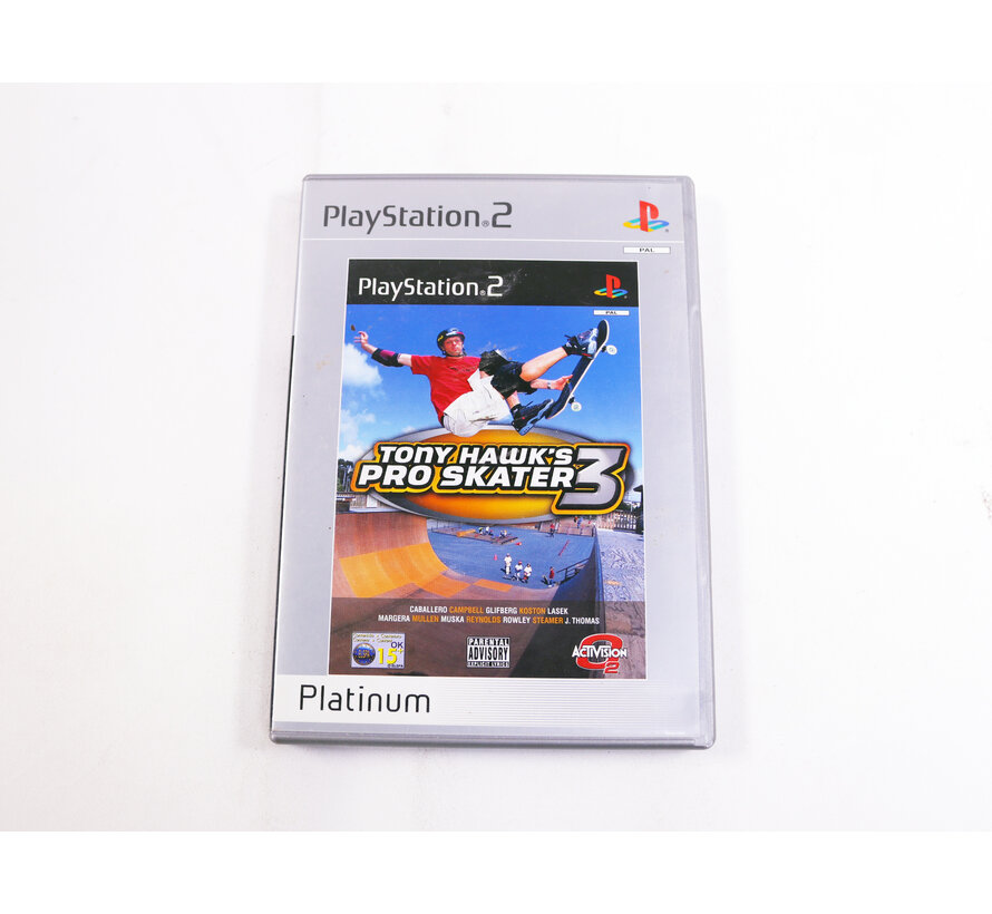 PlayStation 2 - Tony Hawk's Pro Skater 3  [Platinum]