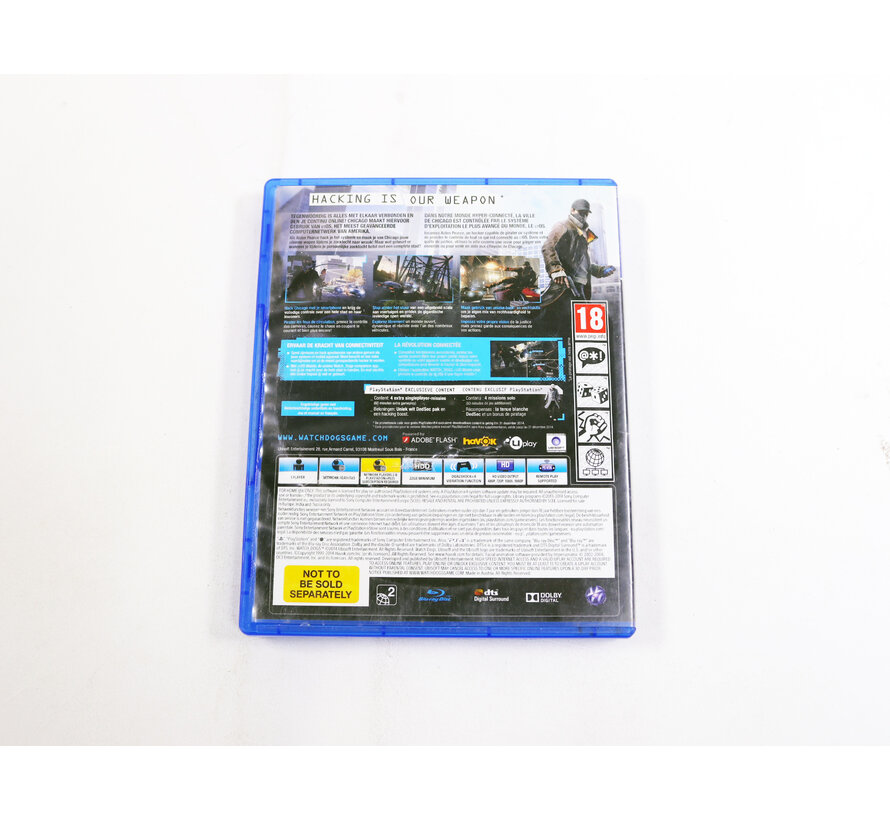 PlayStation 4 - Watch Dogs [Gebruikt]