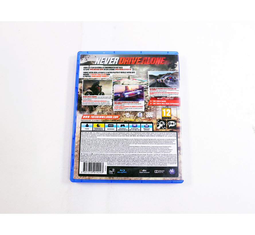 PlayStation 4 - The Crew [Wild Run Edition] [Gebruikt]