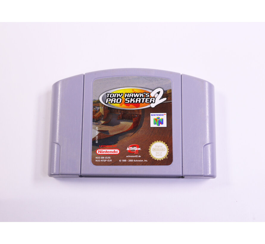 N64 - Tony Hawk's Pro Skater 2