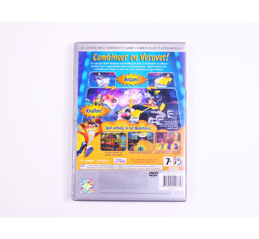 PlayStation 2 - Crash Tag Team Racing [Platinum] [No Manual]