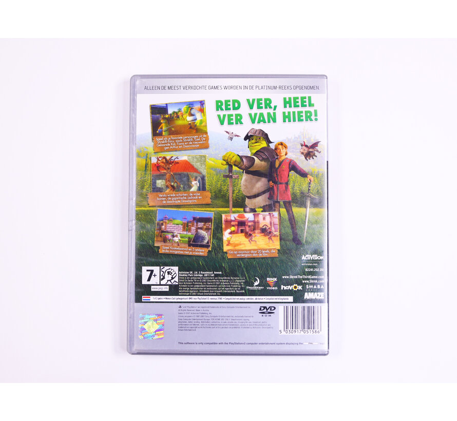 PlayStation 2 - Shrek the Third [Platinum]