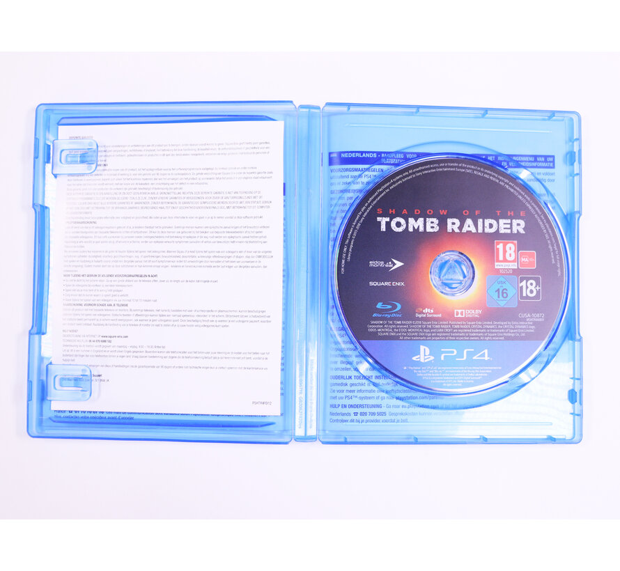 PlayStation 4 - Shadow of The Tomb Raider [No Manual] [Gebruikt]