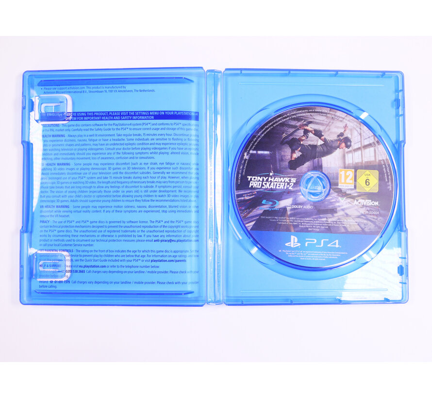 PlayStation 4 - Tony Hawk's Pro Skater 1+2 [No Manual] [Gebruikt]