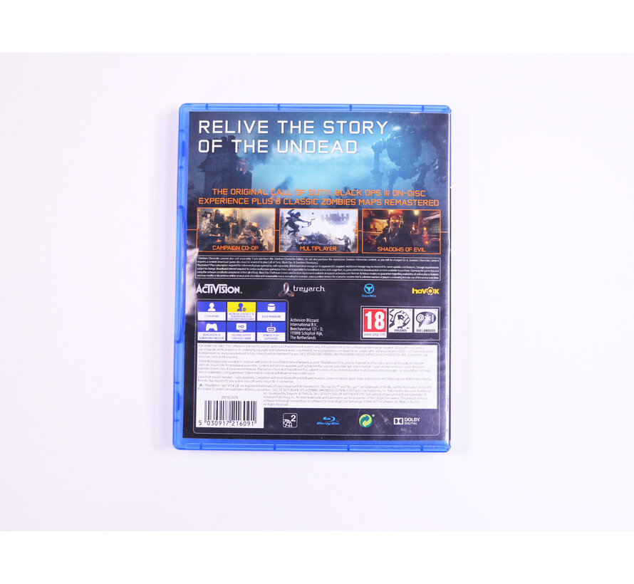 Playstation 4 - Call of Duty: Black Ops III [Gebruikt]