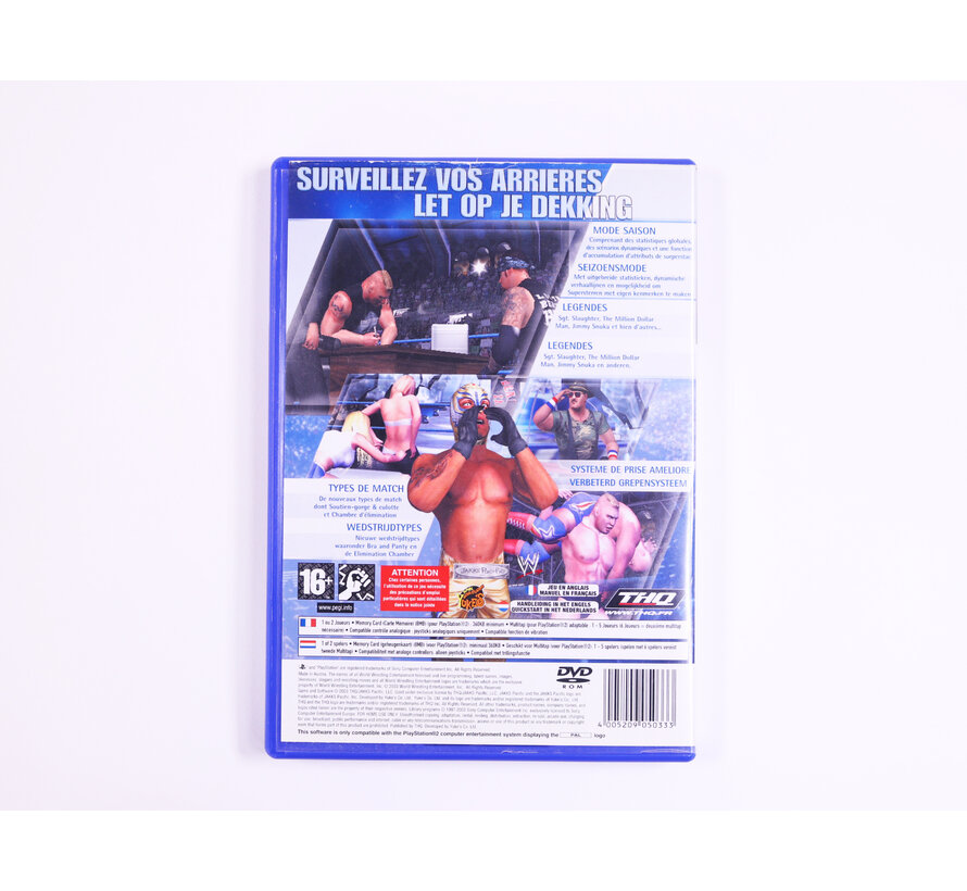 PlayStation 2 - WWE SmackDown! Here Comes the Pain