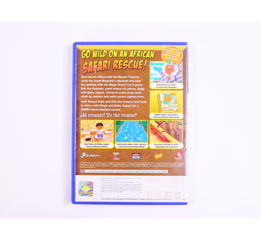 PlayStation 2 - Go DIego Go! Safari Rescue