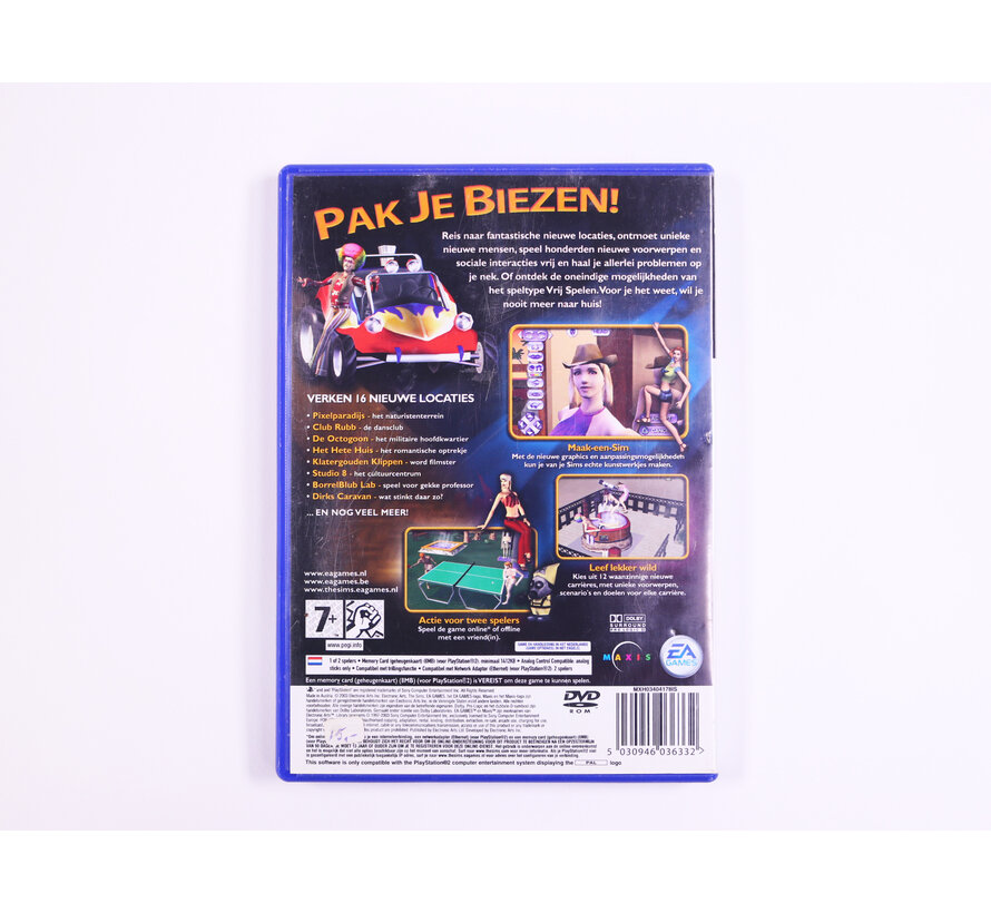 PlayStation 2 - The Sims Erop Uit! [No Manual]