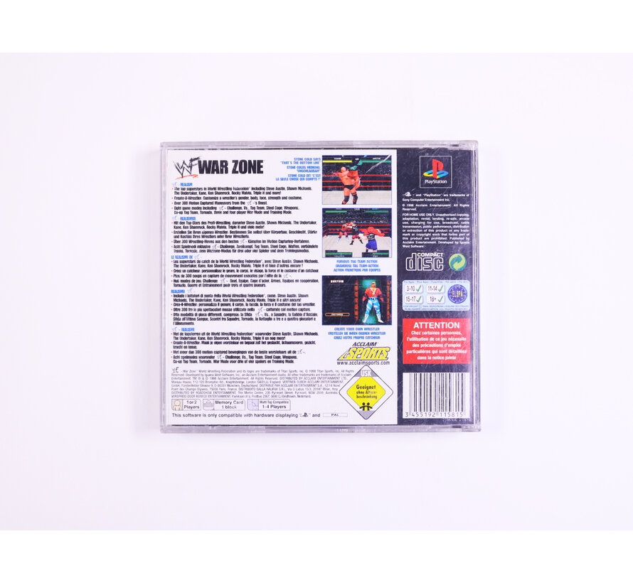 PlayStation 1 - WWF War Zone