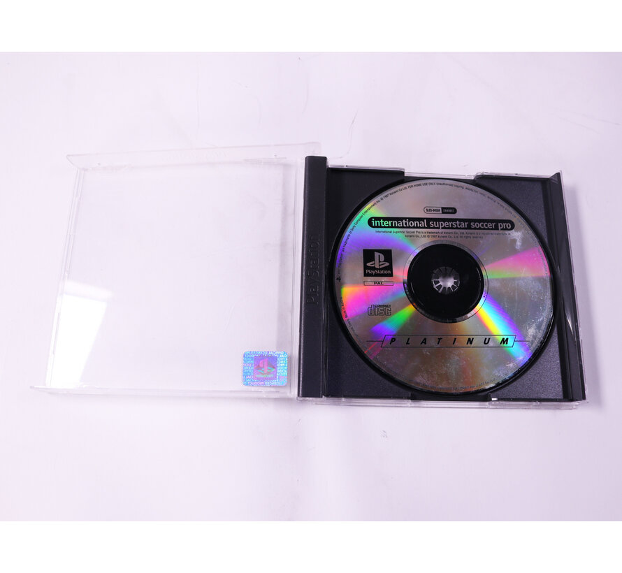 PlayStation 1 - International Superstar Soccer Pro [No Manual]