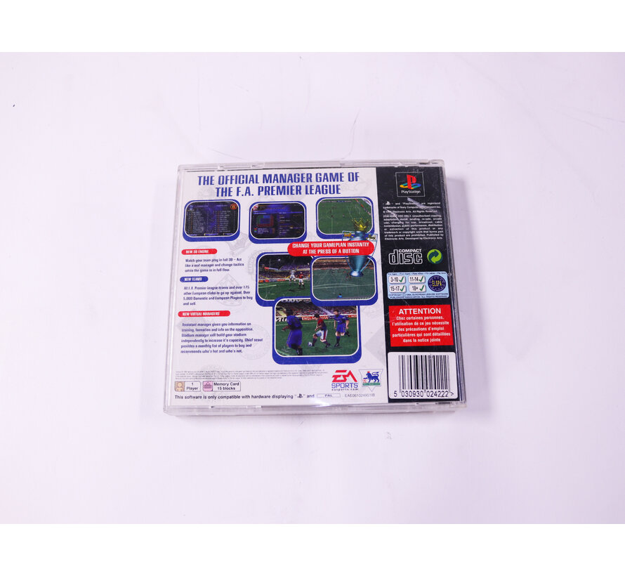 PlayStation 1 - Football Manager 2000