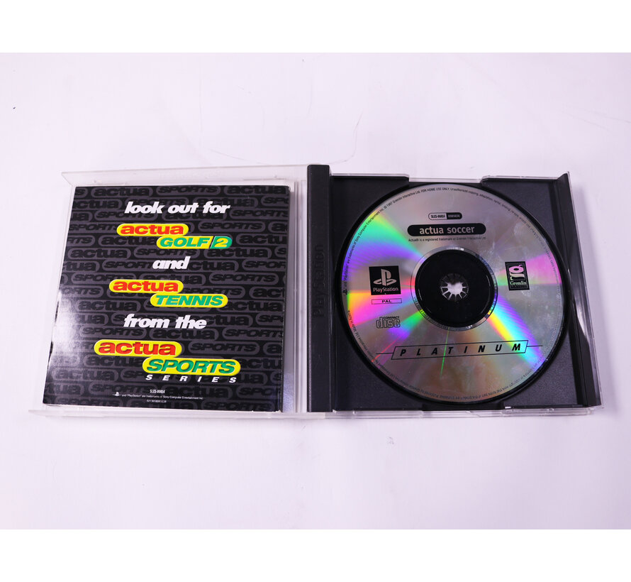 PlayStation 1 - Actua Soccer [Platinum]