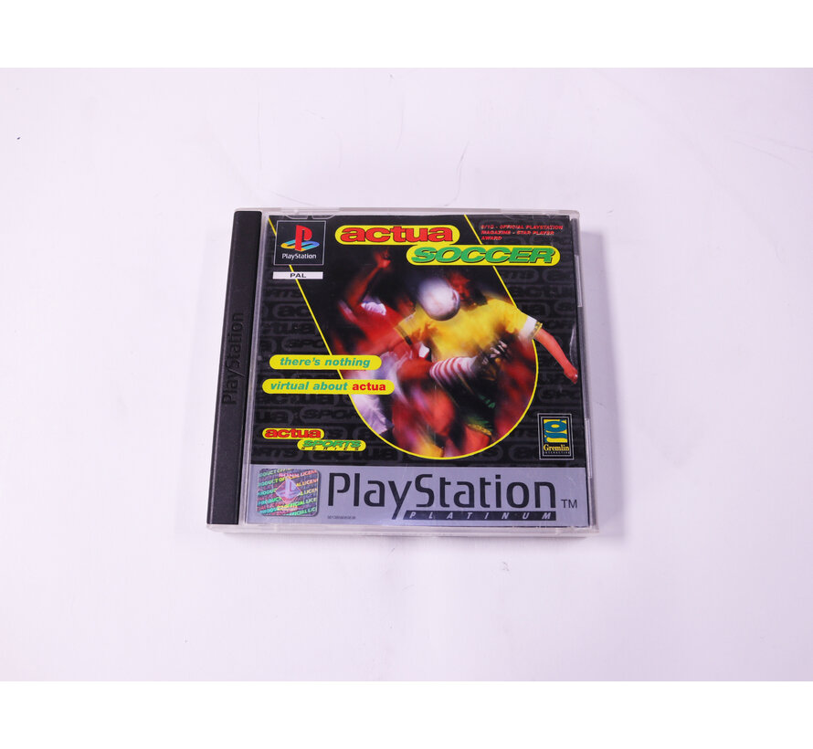 PlayStation 1 - Actua Soccer [Platinum]