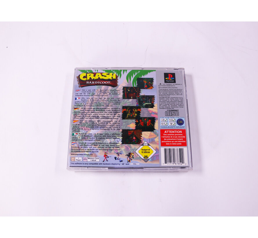PlayStation 1 - Crash Bandicoot [Platinum]
