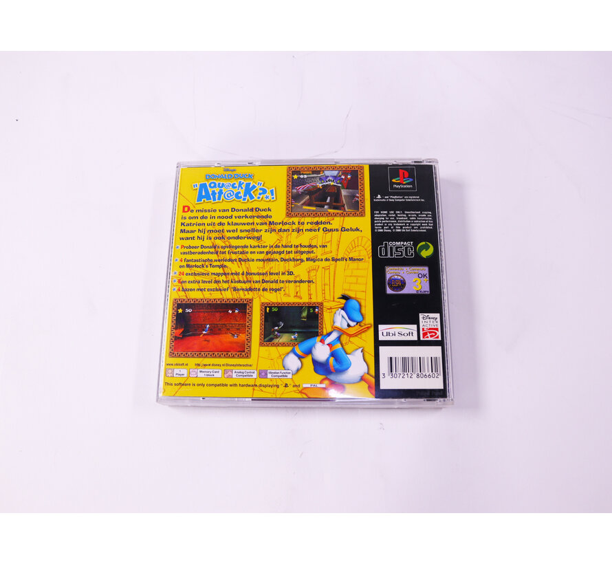PlayStation 1 - Donald Duck: Quack Attack