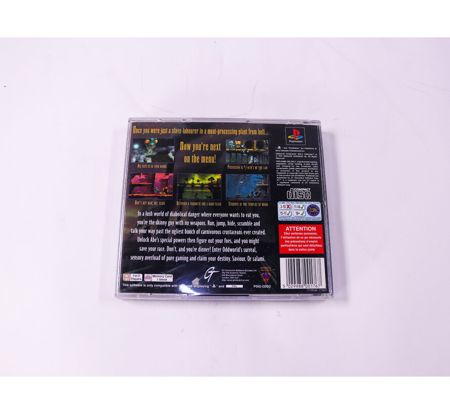 PlayStation 1 - Oddworld: Abe's Oddysee