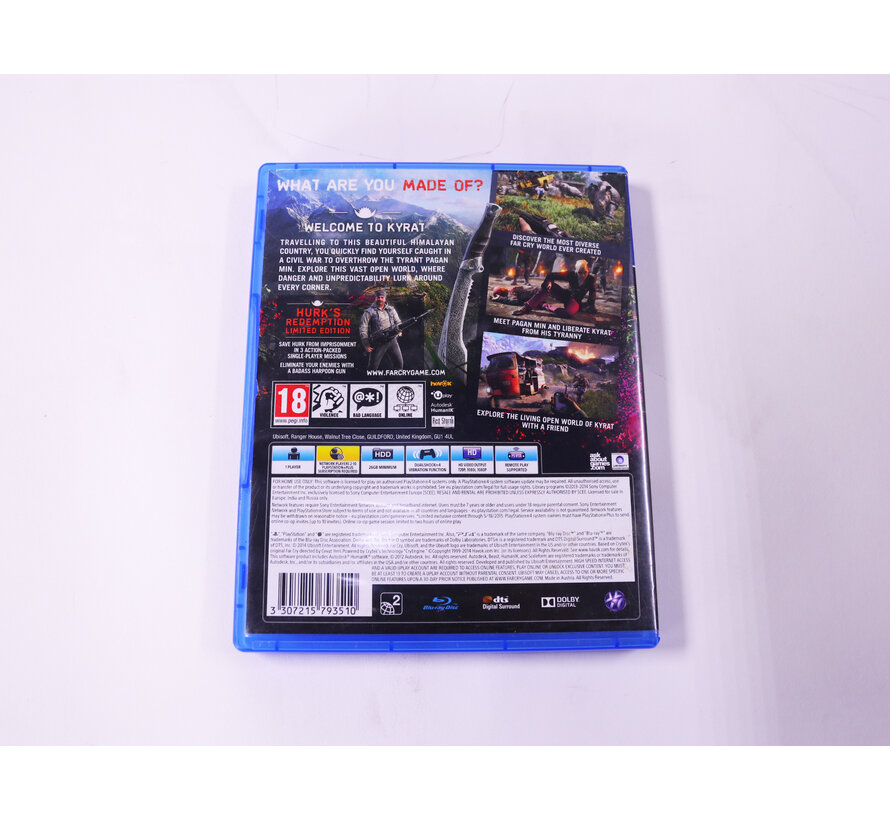 PlayStation 4 - Far Cry 4 [Limited Edition] [Gebruikt]