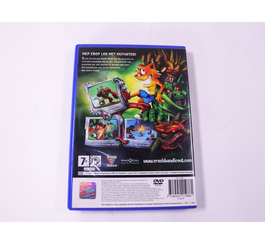PlayStation 2 - Crash: Mind Over Mutant