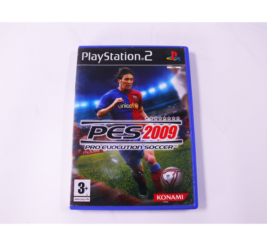 PlayStation 2 - Pro Evolution Soccer 2009  [No Manual]